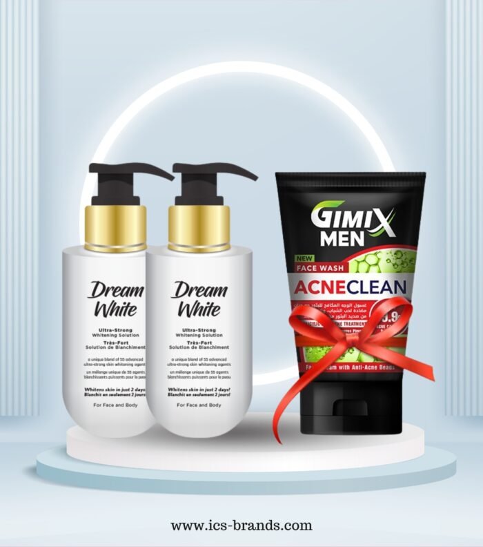 Gimix Men Facewash with 2 Dream White Ultra-Strong Whitening Solution
